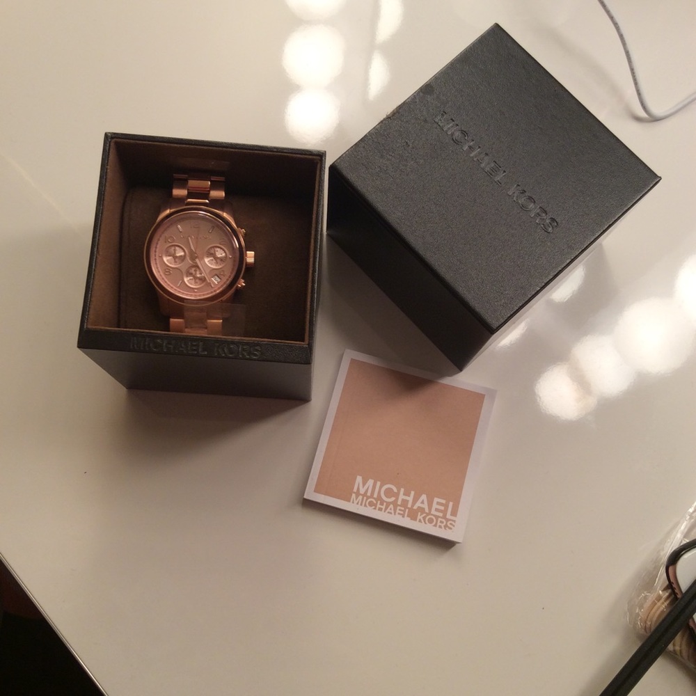 Michael Kors Rose Gold Watch